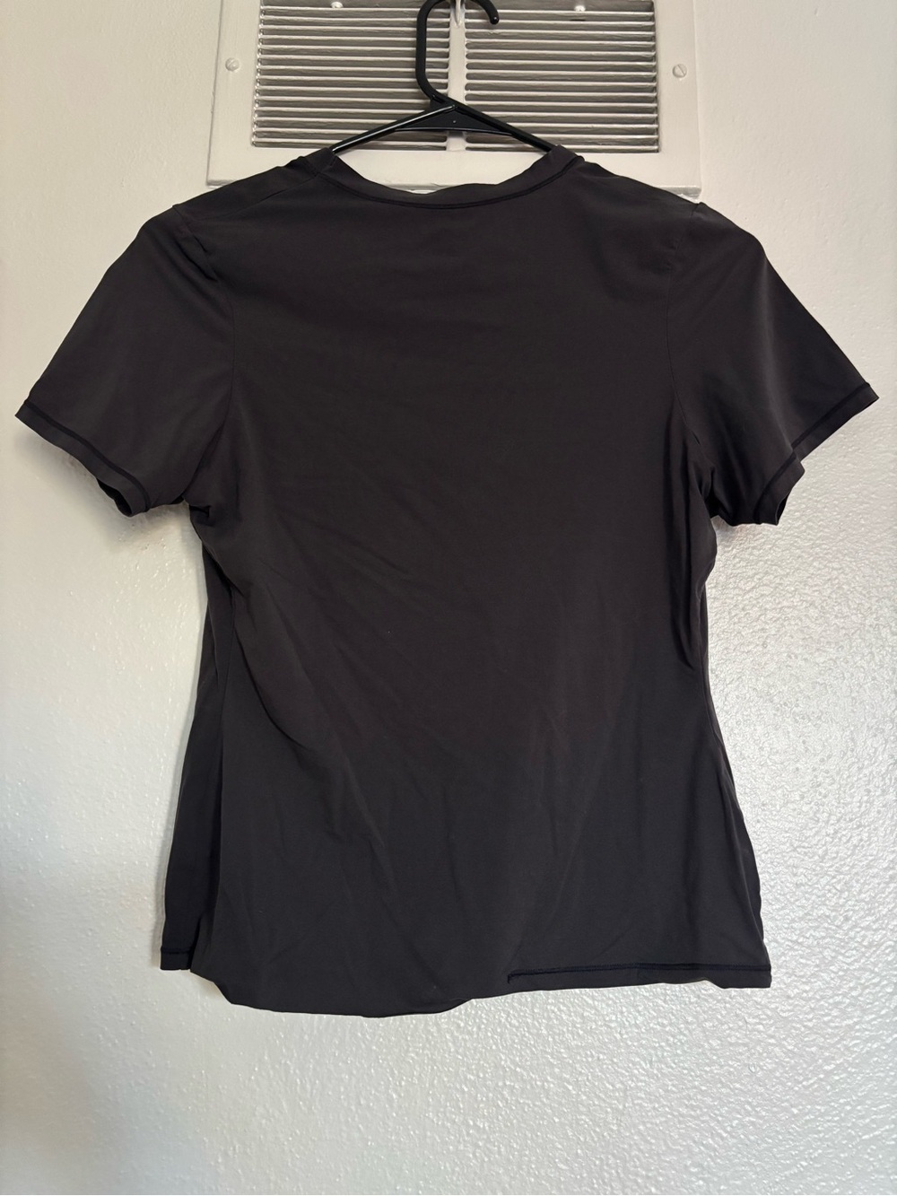 SKIMS Black Short Sleeve Crew Tee